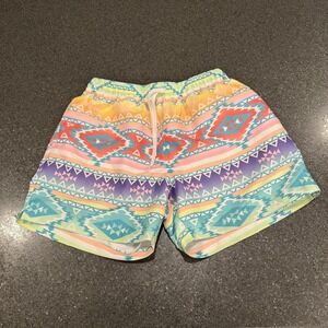 Chubbies En Fuego 5.5" Swim Trunks Medium Southwest Neon Aztec